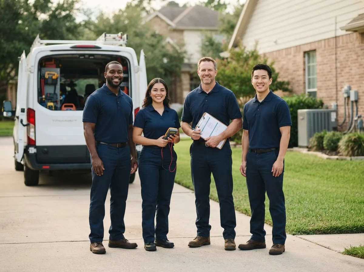 Certified HVAC technician near Luther, OK